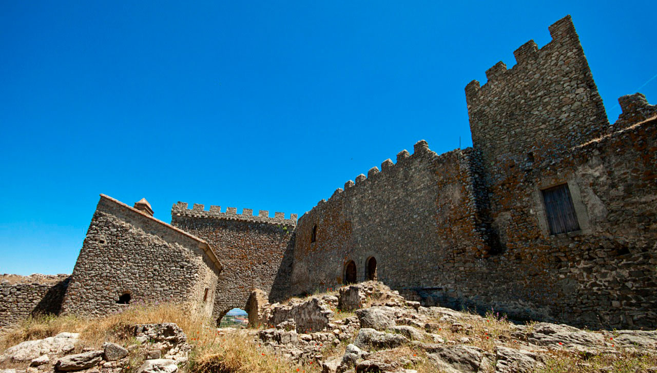 Castillo de Montánchez en Extremadura
